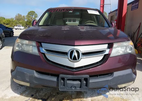 2009 Acura Mdx Technology Package from USA, damaged, VIN 2HNYD28499H516872